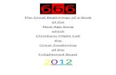 666 – The Beginnings of a Book of the New Age Song of which Christians Might Call the Awakening of the Enlightened Beast