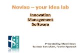 Novixo, your idea lab   innovation management software