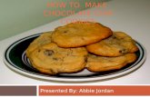 How to Bake Chocolate Chip Cookies