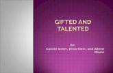 Gifted and talented ppt