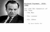 Richard Feynman, physicist/humanist