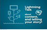 RailsGirls Rotterdam Lightning talk Storytelling