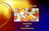 Vitamins Quiz