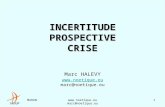 Halevy Incertitude prospective crise 2010