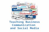 Teaching Business Communication and Social Media