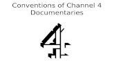 Conventions of Channel 4