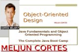 MELJUN CORTES Java Lecture OOD