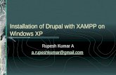 New: Two Methods of Installing Drupal on Windows XP with XAMPP