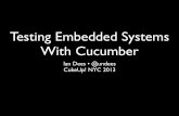 Cukeup nyc ian dees on testing embedded systems with cucumber