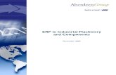 ERP in Industrial Machinery and Components