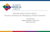 Anger and Your Child: Practical Solutions for Managing a Natural Emotion