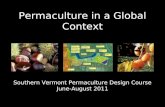 Permaculture in a Global Context