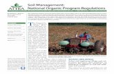 Soil Management: National Organic Program Regulations