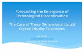 3D Televisions: Forecasting their emergence