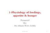 1 physiology of feedimg, appetite & hunger
