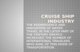 Cruise ship industry