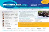 ProcureCon 2010 Brochure-Managing A Volatile Market Recovery - Manufacturing Material Management
