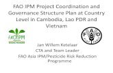 Governance Structure Plan at Country Level in Cambodia, Lao PDR and Vietnam