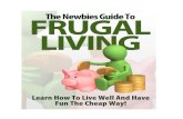 Frugal livingreport