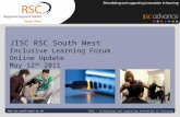 Inclusive learning update may 2011