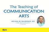 Communication arts seminar for sti by michael m. magbanua