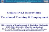 Gujarat No. 1 In Employment and Training