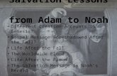 Salvation Lessons from Adam to Noah