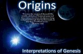 Origins - Interpretations of Genesis