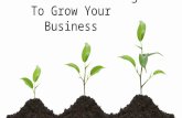 How To Grow Your Business Through Blogging