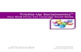 Trickle-Up Socialnomics: How BtoB Firms Can Leverage Social Media