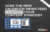 How the new Facebooks News feed Changes your content strategy