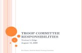 Troop Committee Responsibilities