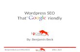 Wordpress SEO - That's Google Friendly