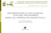 Implementing clil programmes