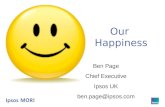 Ben Page e il concetto di Felicità