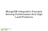 Evgeniy Karelin. Mongo DB integration example solving performance and high load problems. DrupalCamp Kyiv 2011