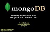 Mongo Web Apps: OSCON 2011