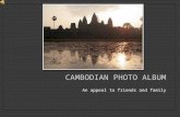 Cambodian Photo Album