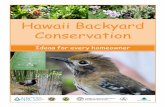 Hawaii Backyard Conservation: Ideas for Every Homeowner