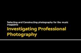 Investigating Photography