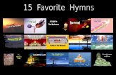 15 Favorite Hymns