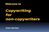 Copywriting for non-copywriters