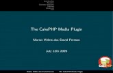 The CakePHP Media Plugin