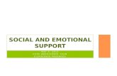 Social & Emotional Support