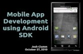 Mobile app development using Android SDK