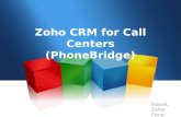 Zoho CRM for Call Centers