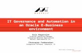 Benefits of IT Governance and Automation in an Oracle ...