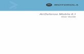 Motorola air defense mobile 6.1 user guide