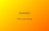 Hamlet - Lion King Comparison