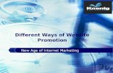 Internet marketing promotion